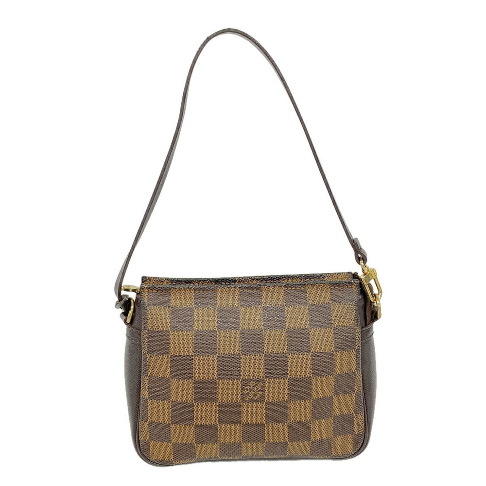 Louis Vuitton Damier Trouse Makeup Bag/Pouch N51982 Ebene Women's P3532370